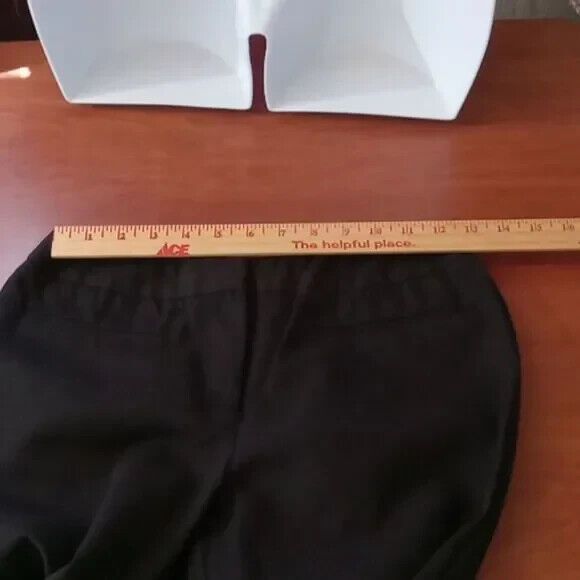 Chico's pants women's size 0 (size 4) black cropped - Picture 6 of 13